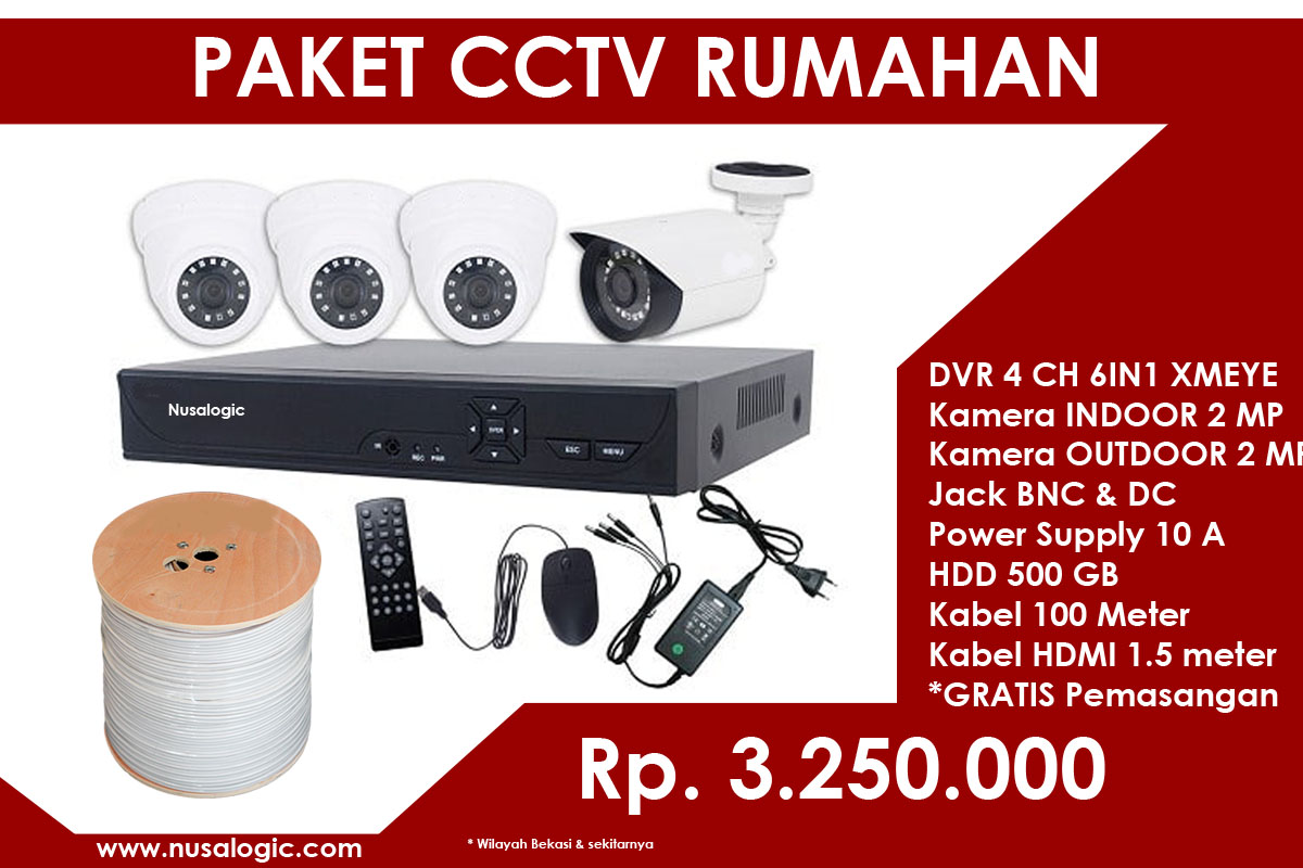 Paket CCTV 4 Chanel